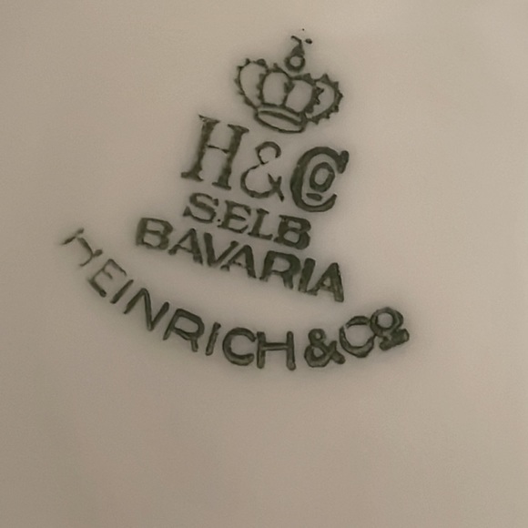 HEINRICH & CO BEAUTIFUL FLORAL TEACUP AND SAUCER - Picture 14 of 15